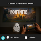 Mini proyector rotatorio e inalámbrico